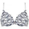 Joop Strong Sensation Voorgevormde Bh Wit Blauw