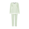 Ringella Damespyjama Ronde Hals Lange Mouw Munt
