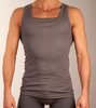 Dulcia Basic Men Singlet Grijs