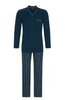 Ringella 3541214 Herenpyjama LM  V-hals Blauw