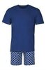 Woody Herenpyjama Donkerblauw