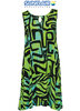 Sunflair 23201 Strandkleed Zwart Groen