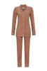 Ringella 4511231 Damespyjama LM Knoop Bruin