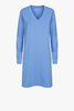 Lordsxlilies 242-50 -xdd-z/877 Slaapkleed V-hals Blauw