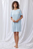 Lordsxlilies Slaapkleed KM Ronde Hals Licht Blauw