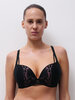 Chantelle Lily Push Up Bh Zwart