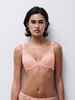 Chantelle Muse Plunge Push UpBh Fluor Pink