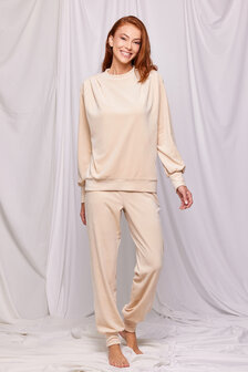 Lordsxlilies Pyjama LM Ronde Hals Beige
