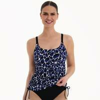 Anita 8448 Yara Tankini Zwart Blauw