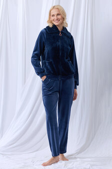 Lordsxlilies 252-51-tho-v/831Pyjama LM Rits Donkerblauw