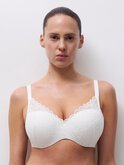 Chantelle Floral Touch Voorgevormde T-shirtBh Wit