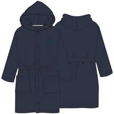 Woody UNIkamerjas Volwassen Blauw Knoop