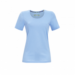 Ringella Bloomy Damespyjama Korte Mouw Blauw