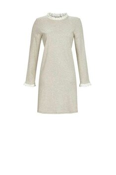 Ringella 3561022 Slaapkleed LM Ronde Hals Grijs Streep