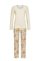 Ringella 3561221 Damespyjama LM Taupe Streep
