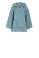 Ringella Dames Poncho Met Kap Munt