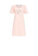 Ringella 5211051 Slaapkleed KM Ronde Hals Roze